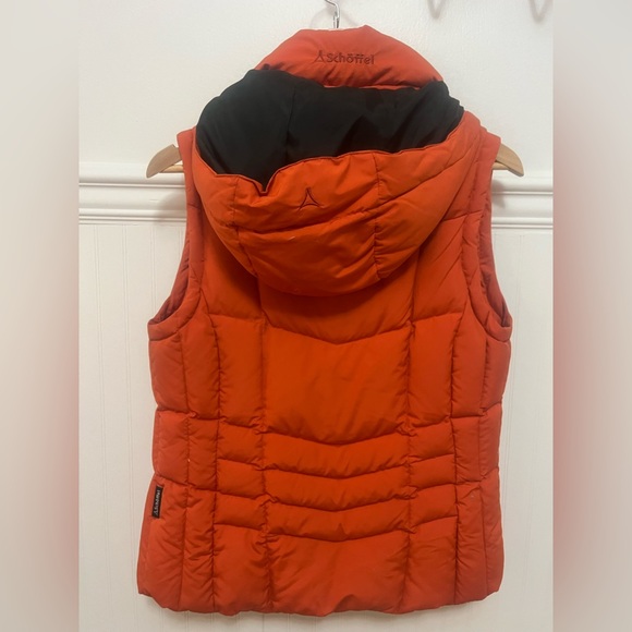Schoffel Women's Orange Puffer Vest Ski Gilet - Picture 4 of 4